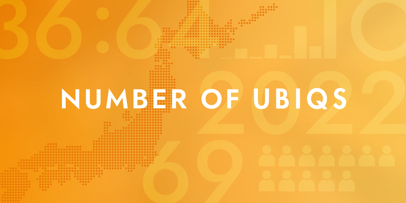 数字で見るUBIQS